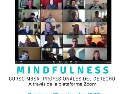 Programa de reducción de estrés basado en Mindfulness MBSR para profesionales del Derecho